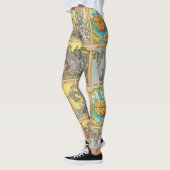 Leggings de carte Tarot antique - Cool (Gauche)