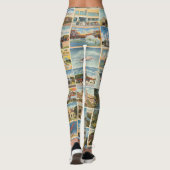 Leggings de cartes postales Texas (Dos)