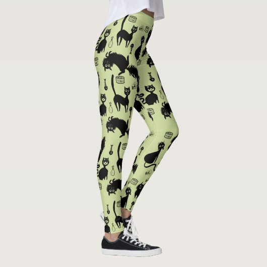 Leggings de chats affamés (Droite)