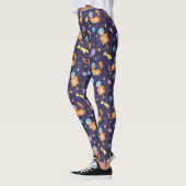 Leggings de chats spatiaux cool (Gauche)