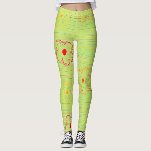 Leggings de chaux (Devant)