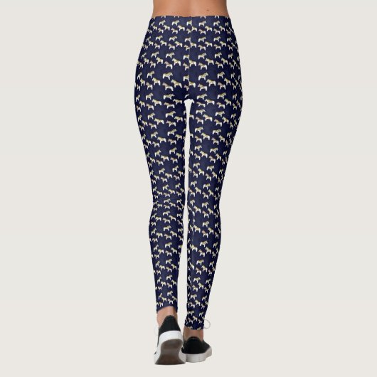 Leggings de chevaux blancs (Dos)
