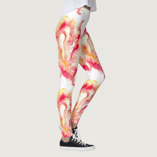 Leggings de chevaux de feu (Droite)