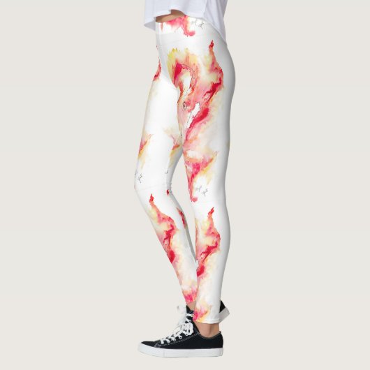 Leggings de chevaux de feu (Gauche)