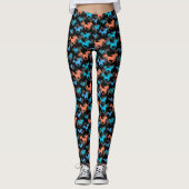 Leggings de chevaux sauvages (Devant)