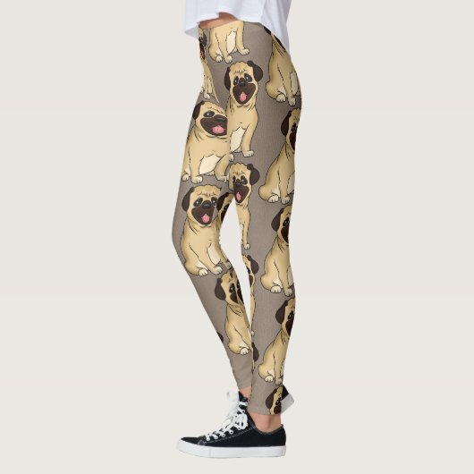 Leggings de chien carlin (Gauche)