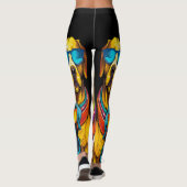 Leggings de chien cool - Fun (Dos)
