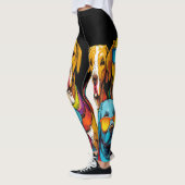 Leggings de chien cool - Fun (Gauche)