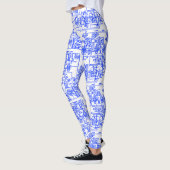 Leggings de circuit (cyan) (Gauche)