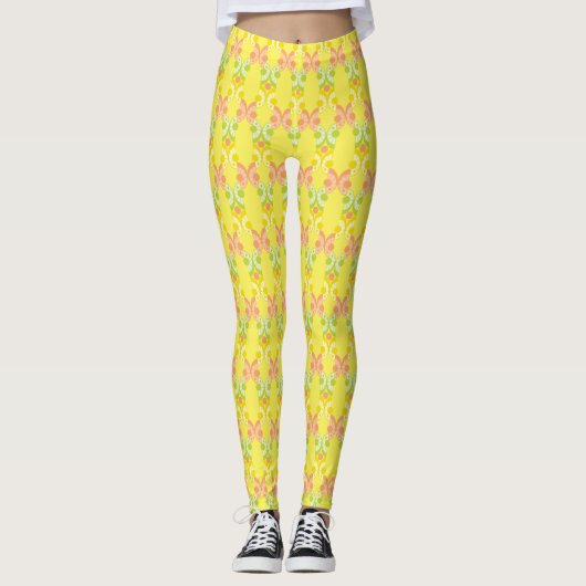 Leggings de Citrus rétro (Devant)