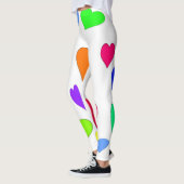 Leggings de coeur coloré (Gauche)