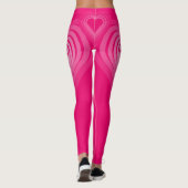 Leggings de coeur rose (Dos)