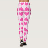Leggings de coeur rose (Dos)
