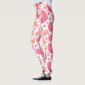 Leggings de Coeurs roses (Gauche)