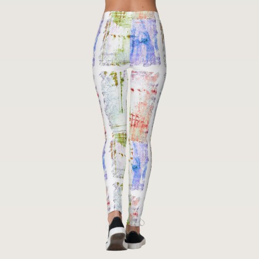 Leggings de compression HAMbyWG - Multi Distressed (Dos)