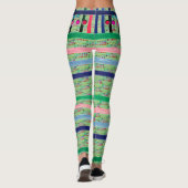 Leggings de compression sportive actifs (Dos)