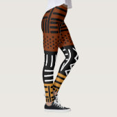 Leggings de concepteurs de tissus de boue imprimés (Droite)