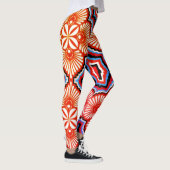 Leggings de conception 3D numérique colorés – Ajus (Droite)