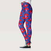 Leggings de conception 3D numérique colorés – Ajus (Gauche)