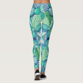 Leggings de conception avec motif défaillant (Dos)