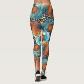 Leggings de conception avec motif défaillant (Dos)