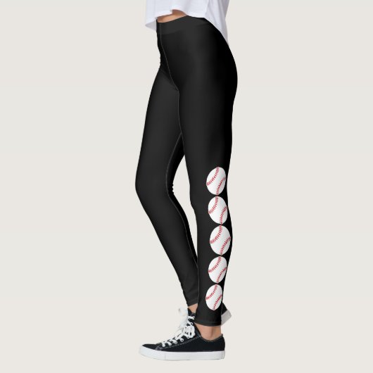 Leggings de conception de base-ball (Gauche)