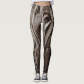 Leggings de conception de champignons 3D (Devant)