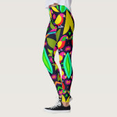 Leggings de conception de perroquets (Gauche)