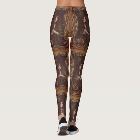 Leggings de conception de pisces (Dos)