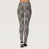Leggings de conception en pierre de papillon (Dos)