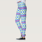 leggings de conception imprimés horizontaux (Gauche)