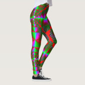 Leggings de conception numérique 3D colorés - Parf (Droite)