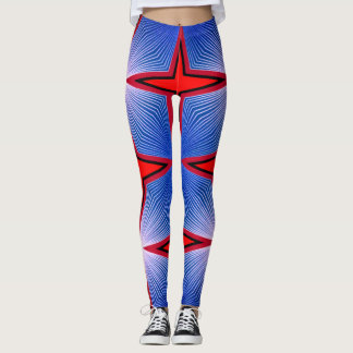Leggings de conception numérique 3D colorés - Parf