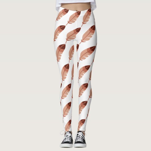 Leggings de conditionnement de la plume (Devant)