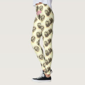 Leggings de conditionnement de nom personnalisé (Gauche)