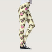 Leggings de conditionnement de nom personnalisé (Droite)