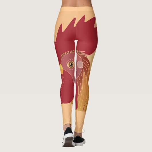 Leggings de coq (Dos)