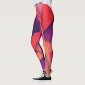 Leggings de couleur géométrique (Gauche)