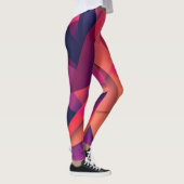 Leggings de couleur géométrique (Droite)