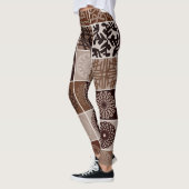 Leggings de couleur marron vibrant "Ratti_Creative (Gauche)
