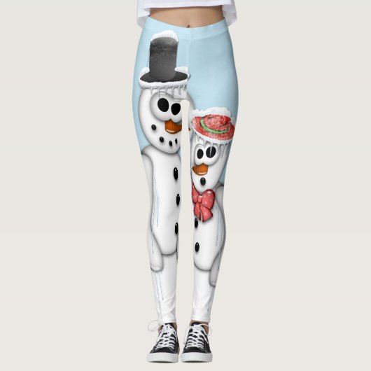 Leggings de couple de motoneige (Devant)