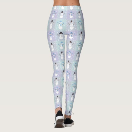 Leggings de courtepointe d'hiver (Dos)