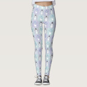 Leggings de courtepointe d'hiver (Devant)
