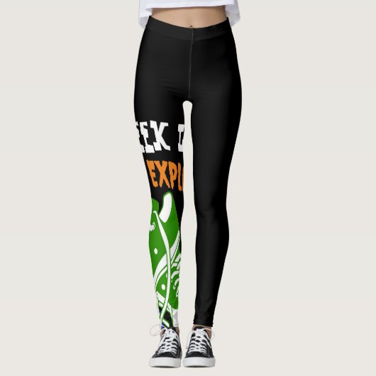 Leggings de crique profonde (Devant)