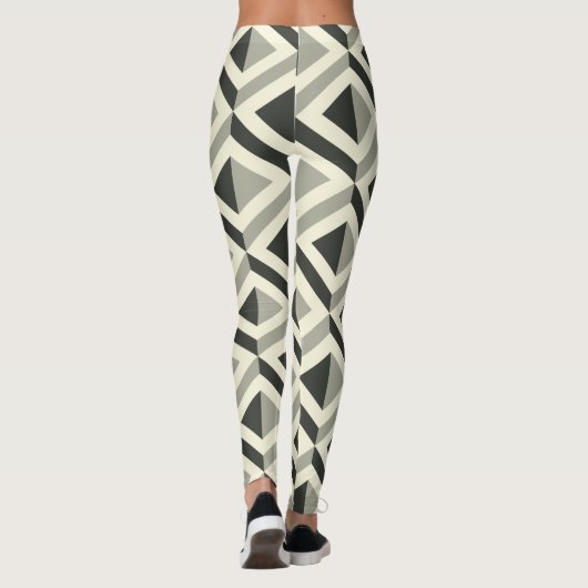 Leggings de cube pyramide (Dos)