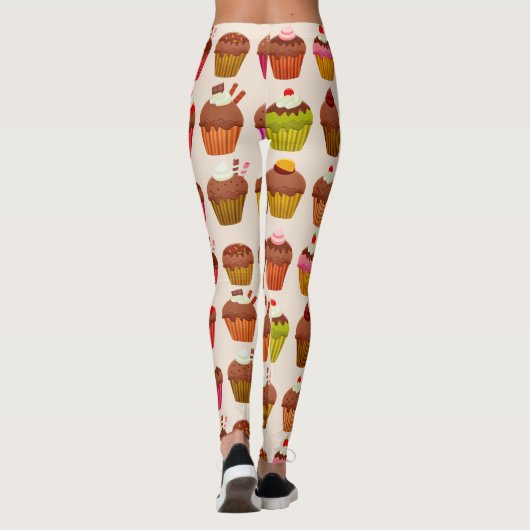 leggings de cupcakes (Dos)
