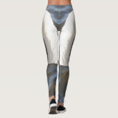 Leggings de cygnes blancs (Dos)