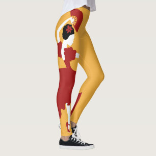 Leggings de danseuse flamenco