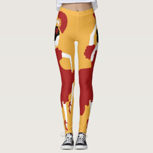 Leggings de danseuse flamenco
