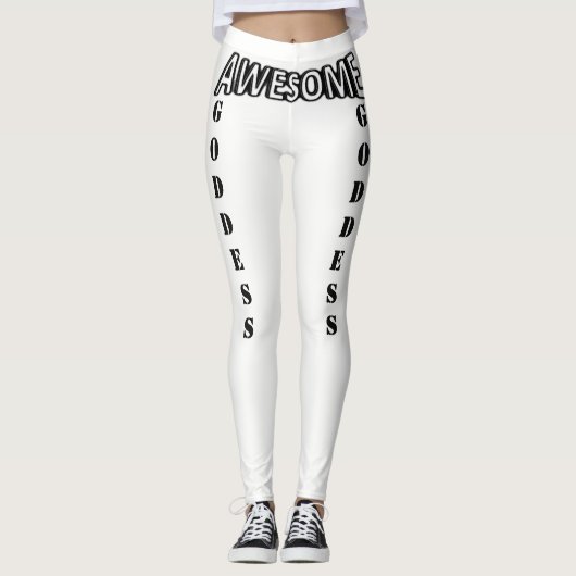 Leggings de déesse - Garanti de lever votre boot!  (Devant)